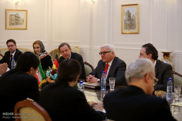 Iran, German FMs meet in Tehran