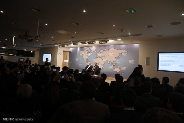 All Zarif's meetings in London