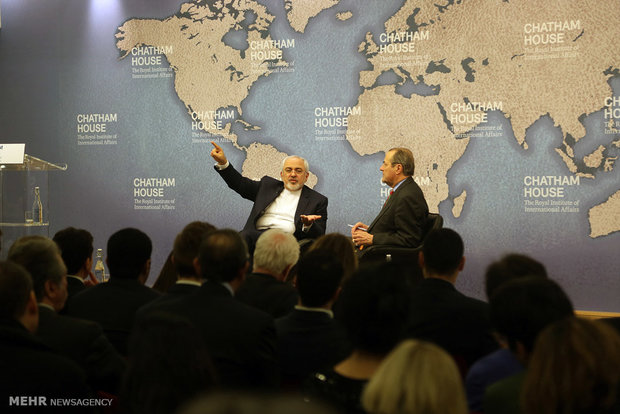 All Zarif's meetings in London