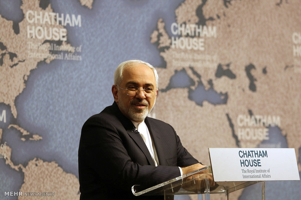لقاءات وزير الخارجية الايراني في لندن