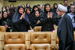 Rouhani in 'Women, Moderation and Development' conf.