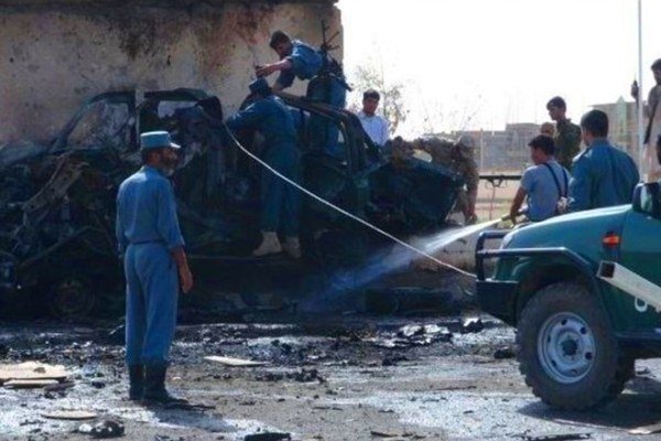Bomb blast in Afghan province leaves 25 dead, injured
