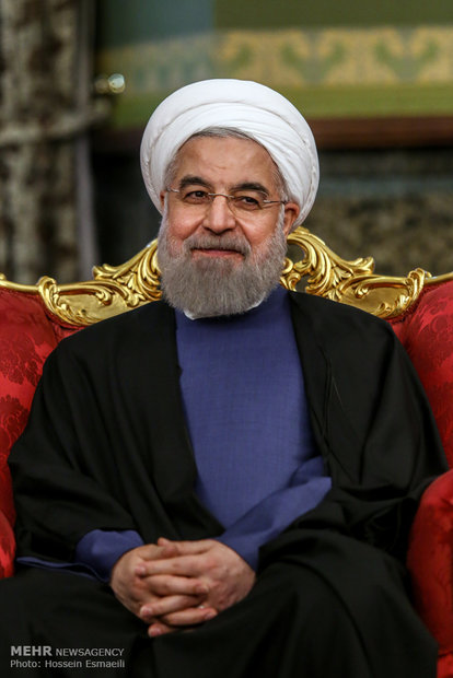 Pres. Rouhani receives Greek PM