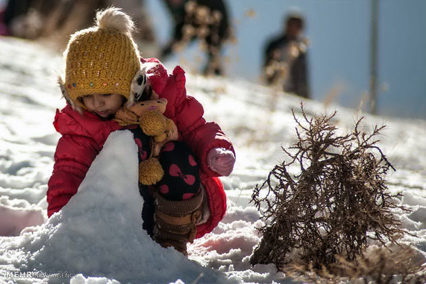 Winter recreation in Alborz Mountains