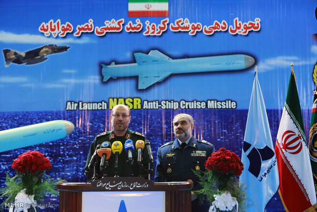 'Nasr' cruise missiles delivered to Army Air Force