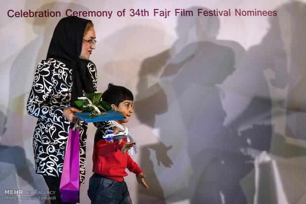 Fajr Filmfest. candidates celebrated