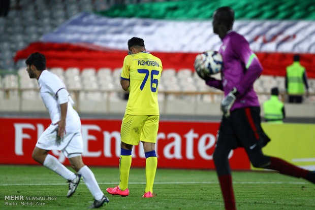 اقدام عجیب یک تماشاگر ایرانی در حمایت از تیم الجیش قطر!