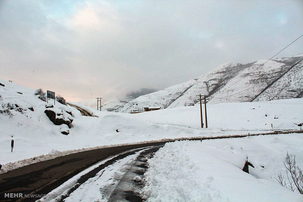 Snowy days of Rahimabad