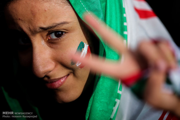 New frames from Feb. 11 rallies in Tehran