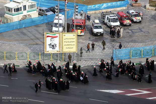 راهپیمایی یوم الله ۲۲بهمن در تهران