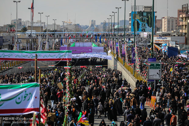 راهپیمایی یوم الله ۲۲بهمن در تهران