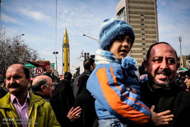 New frames from Feb. 11 rallies in Tehran