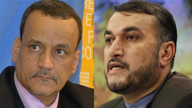 Iran, UN envoy discuss Yemen over phone 