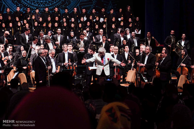 Iran’s National Orchestra performs at Fajr Festival