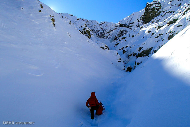 Ice climbing, winter sports festival