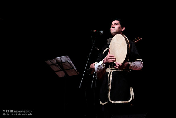 Indigenous music groups perform in Niavaran Cultural Complex