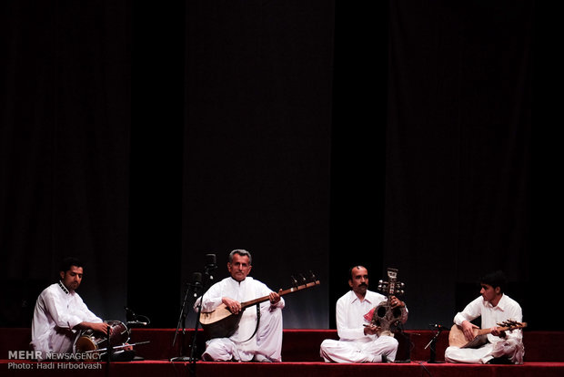 Indigenous music groups perform in Niavaran Cultural Complex