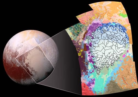 قلب پلوتو نقشه برداری شد