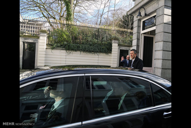 Zarif meets with Belgian PM