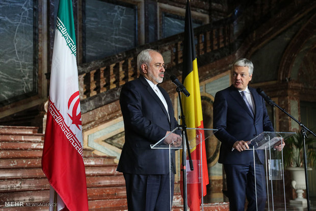 Iran, Belgian FMs meet in Brussels