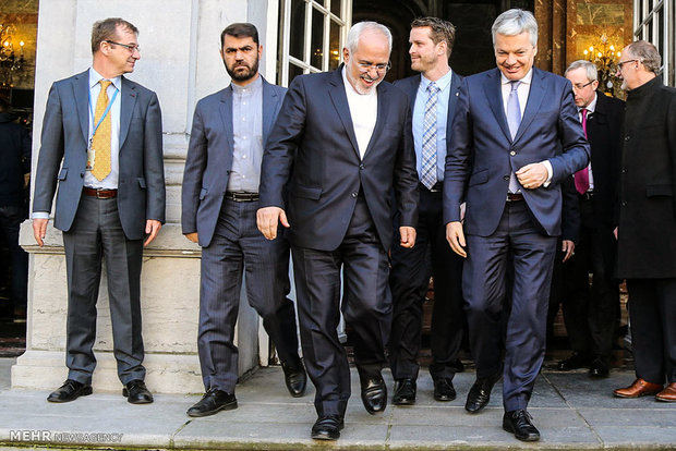 Iran, Belgian FMs meet in Brussels