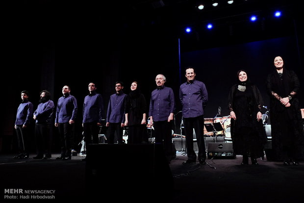 Kamkars’ performance in Tehran