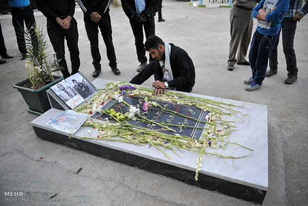 استقبال مردمی از رزمندگان مدافع حرم در خوزستان