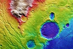 کشف آثار سیلاب باستانی در مریخ