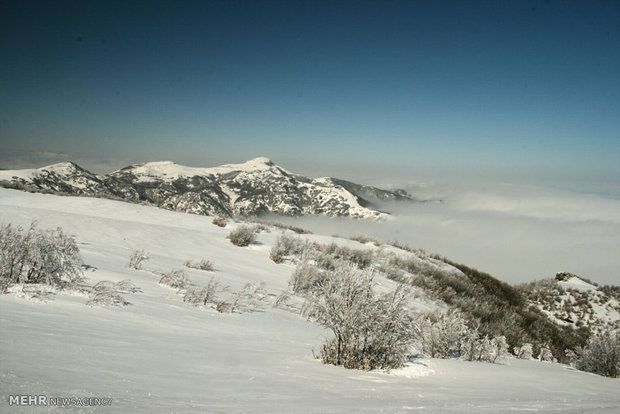 Beautiful nature of Ardebil in winter