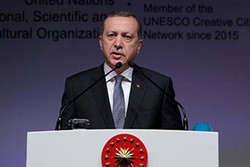 اردوغان:تروریسم نمیتواند ترکیه را به زانو در آورد