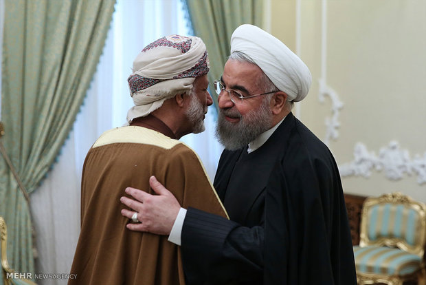 Rouhani receives Omani FM