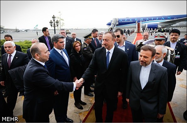 İlham Aliyev Tahran’da