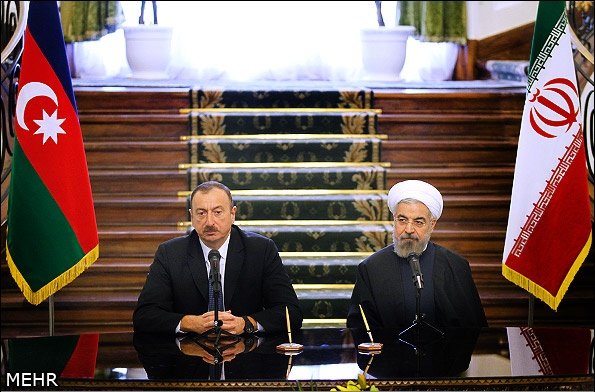 Rouhani, Aliyev meeting focuses on Caspian Sea energy