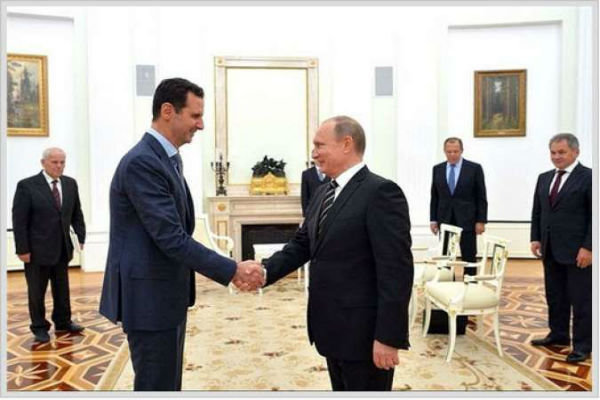 پوتین و اسد