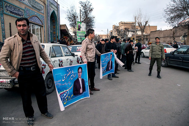 Last night of electoral campaigns in Tabriz, Bushehr, Alborz