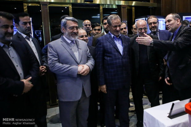 Iran's first VP visits election campaign