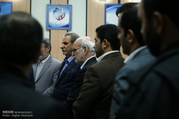 Iran's first VP visits election campaign