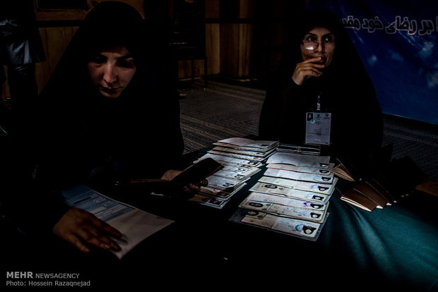 Election Day in Iran's provinces