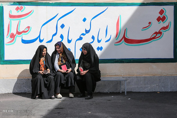 Election Day in Iran's provinces
