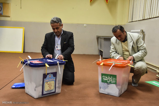 مشاركة الشعب الايراني في الانتخابات البرلمانية