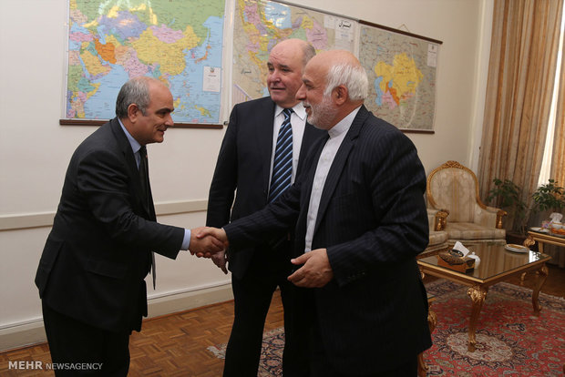 لقاء مساعد وزير الخارجية الايراني ونظيره الروسي