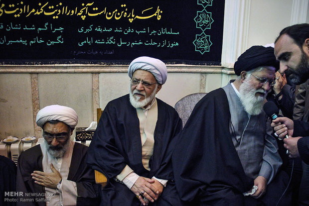 Funeral ceremony of Ayatollah Tabassi