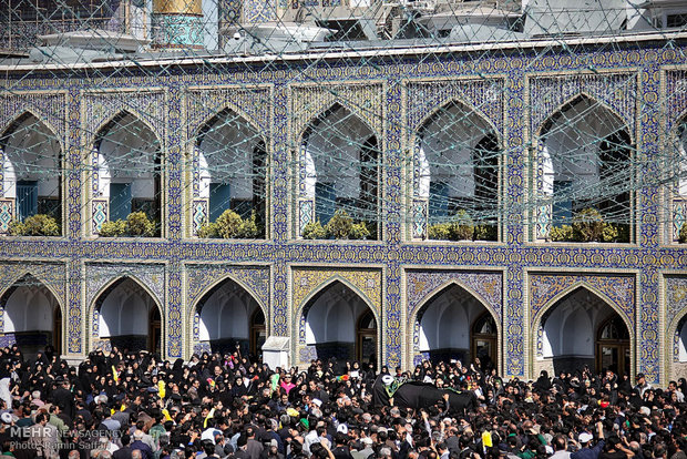 مراسم تشییع پیکر آیت‌الله واعظ‌ طبسی