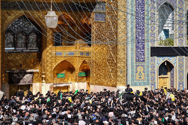 مراسم تشییع پیکر آیت‌الله واعظ‌ طبسی
