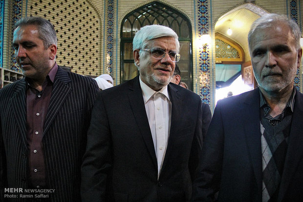 مراسم تشییع پیکر آیت‌الله واعظ‌ طبسی