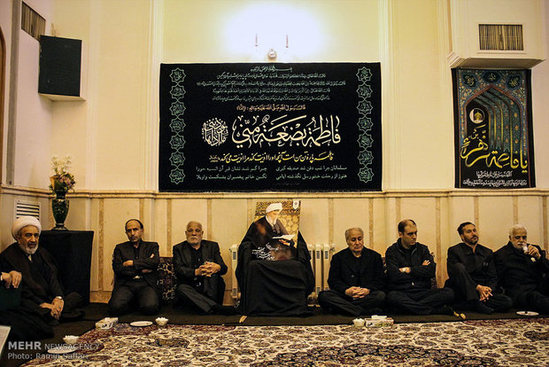 مراسم تشییع پیکر آیت‌الله واعظ‌ طبسی