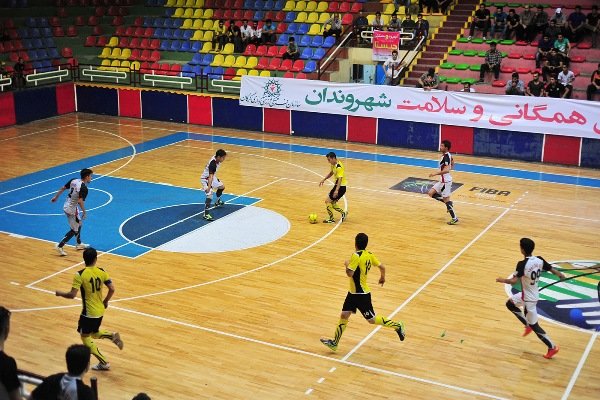 پیروزی پرگل تیم فوتسال آرش نوین قم برابر نماینده فارس