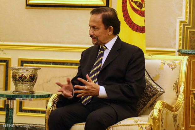 دیدار وزیر امور خارجه با پادشاه برونئی