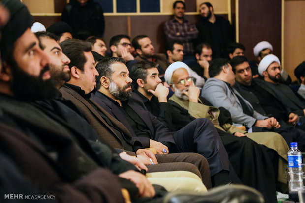 سوگواره شعر فاطمی در قم 