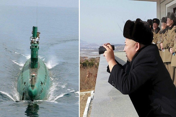 کره شمالی احتمالا برای آزمایش موشک بالستیک زیردریایی آماده می شود